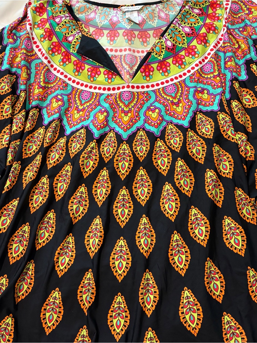 Trina Turk Moroccan Medallion Swim Cover Up, Women’s Size Medium